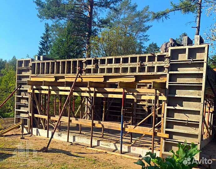 Аренда алюминиевой стеновой опалубки