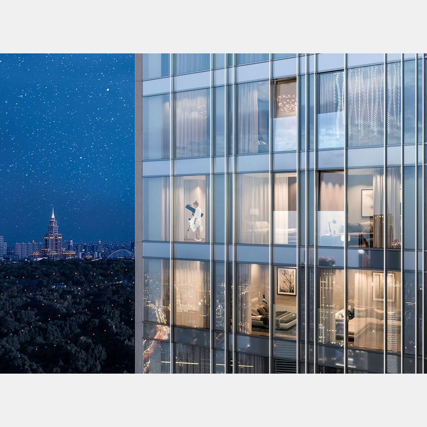 4-к. квартира, 153,2 м², 43/43 эт.