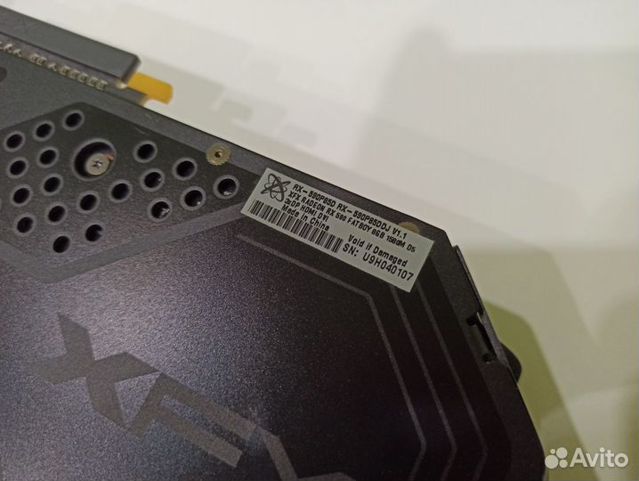 Видеокарта XFX Radeon RX 590 Fatboy 8 Gb