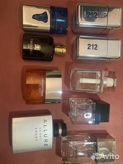 Пустые флаконы от духов