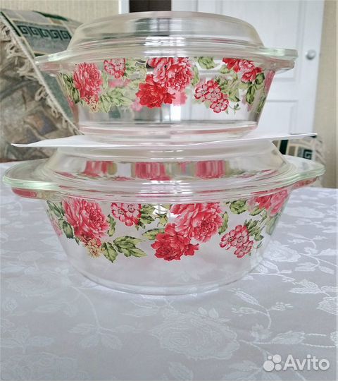 Кастрюли для микроволновой печи (2 шт.)