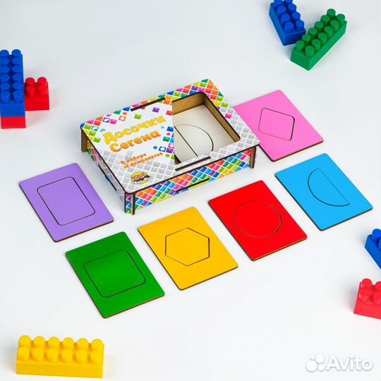 Досочки Сегена геометрические фигуры