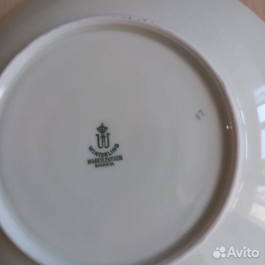 Фарфоровая декоративная тарелка. Германия