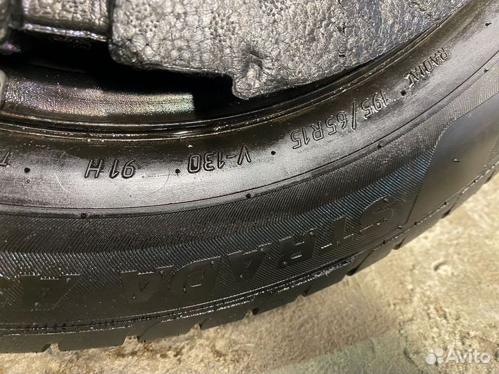 Запасное колесо Skoda VolksWagen R15