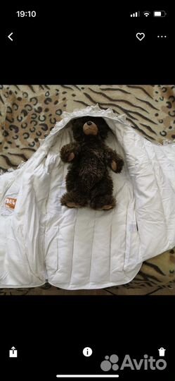 Зимний конверт в коляску