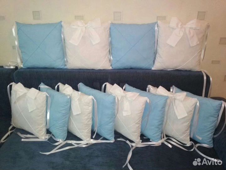 Бортики в детскую кроватку