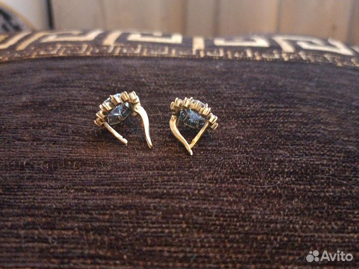 Серьги серебро