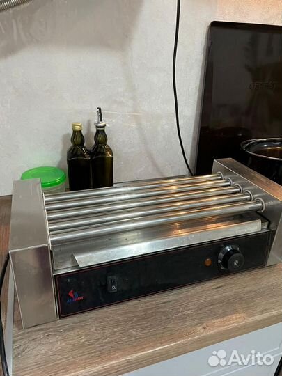 Гриль роликовый бу