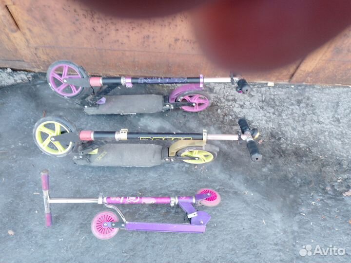 Самокат подростковый бу