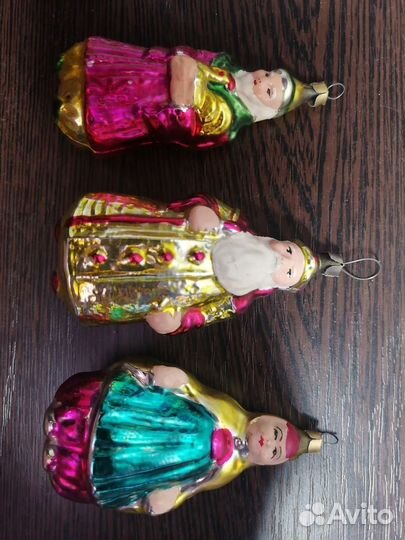 Елочные игрушки СССР 