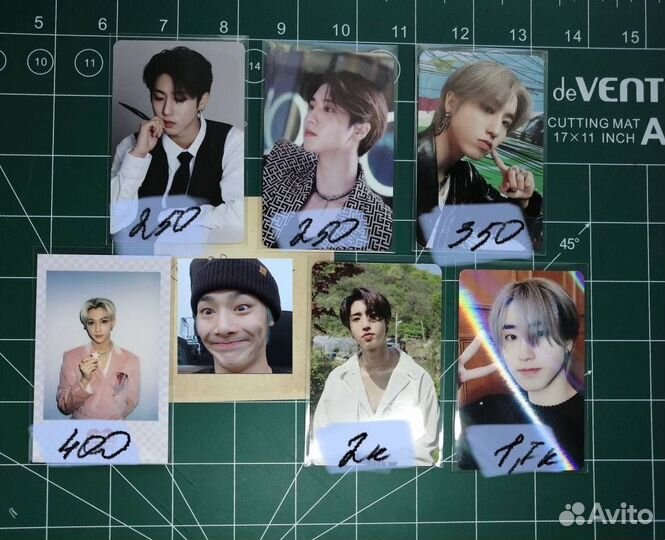 Официальные карты kpop stray kids