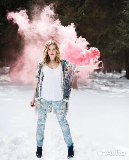 Цветной дым