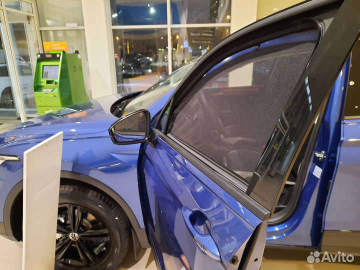 Каркасные шторки на Volkswagen Tiguan 2