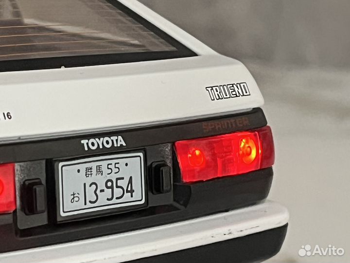 Модель toyota ae 86 1:20