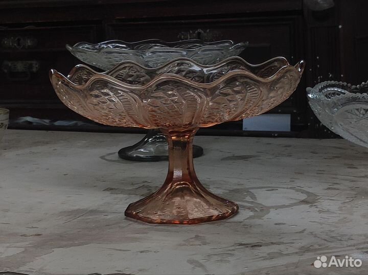 Хрустальная ваза