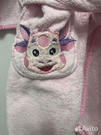 Халат махровый для девочки 116