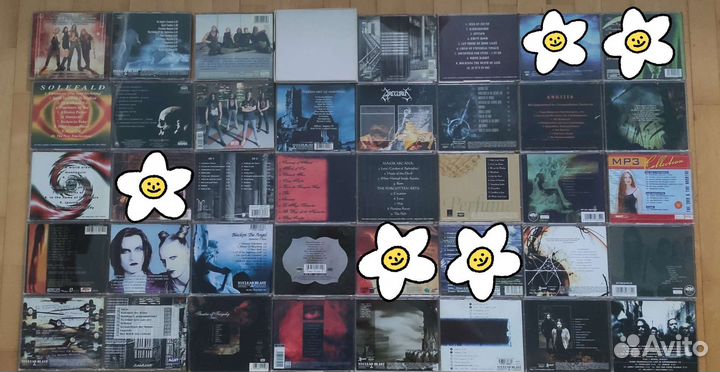 Cd диски аудио. Heavy metal