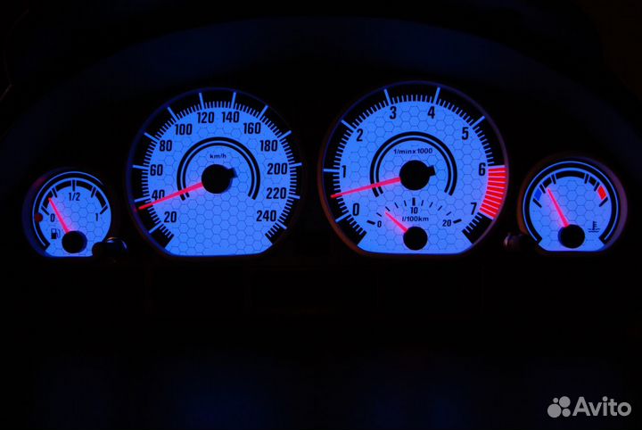 BMW 3 E46 (98-06) Тюнинг шкалы приборов