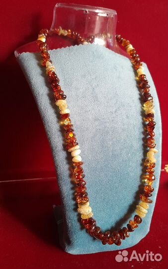 Бусы из янтаря