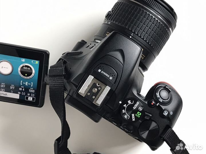Nikon d5600 kit 18-55 af-p / 24мп, Wi-Fi