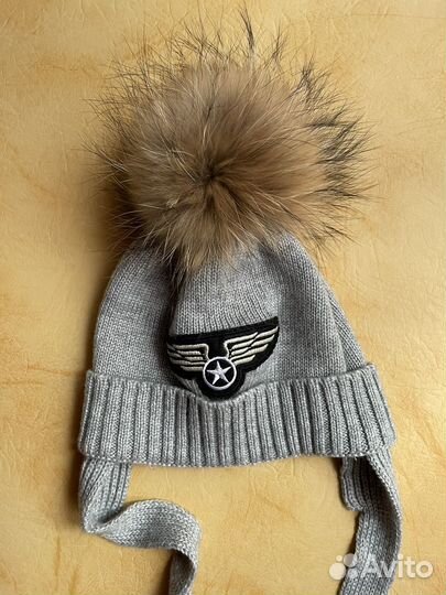 Шапки зимние шерсть с кашемиром