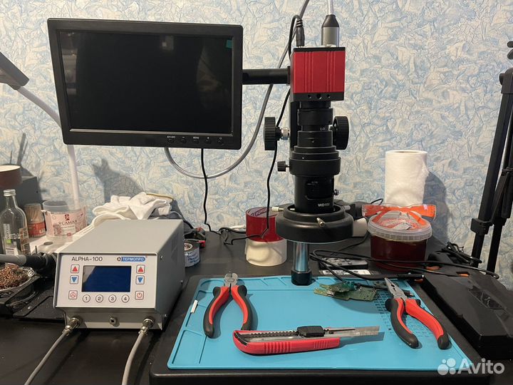 Цифровой микроскоп с камерой full hd 51mp