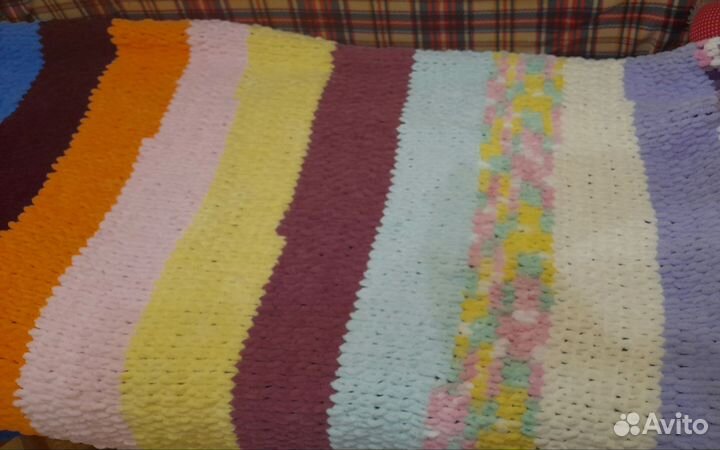 Плед ручной работы