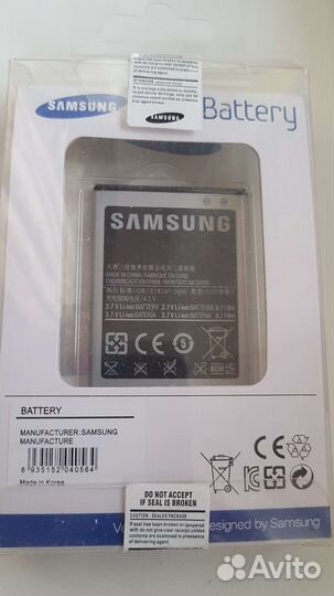 Аккумулятор для телефона samsung