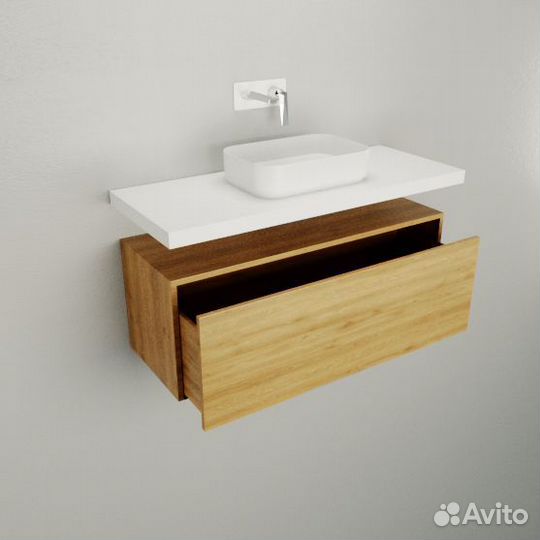 Тумба под ванную подвесная Валенсия