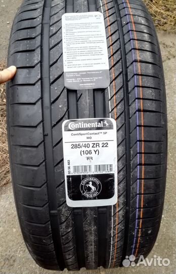 Continental ContiSportContact 5P 285/40 R22 106Y