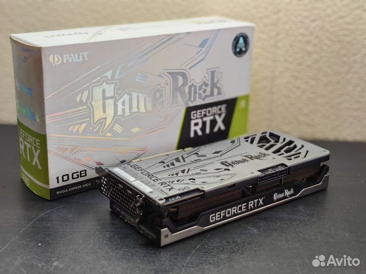 Видеокарта RTX 3080 Palit GameRock OC