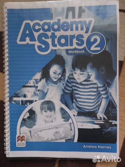 Учебник и тетрадь Academy stars 2