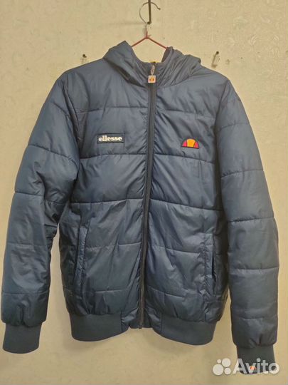 Бомбер/Куртка/С Капюшоном/Фирменный/Ellesse/M/L