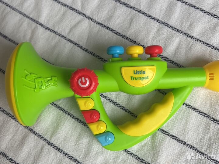Детская музыкальная труба новая