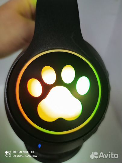 Беспроводные наушники с подсветкой