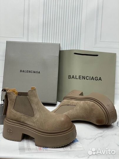 Balenciaga ботинки челси осень