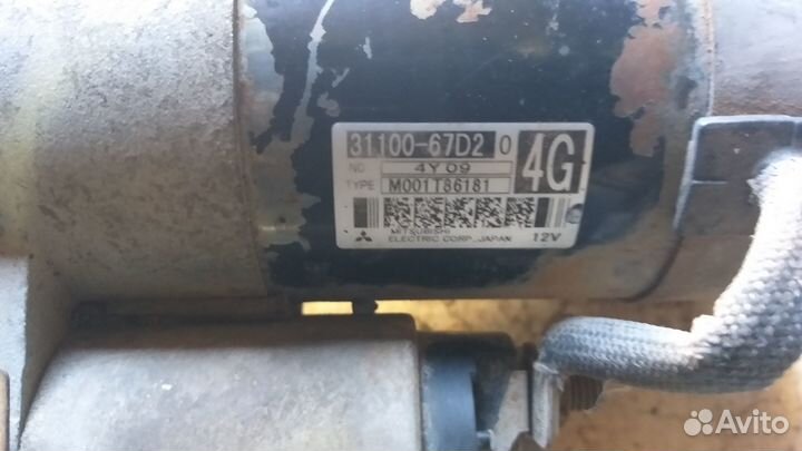 Стартер suzuki grand vitara