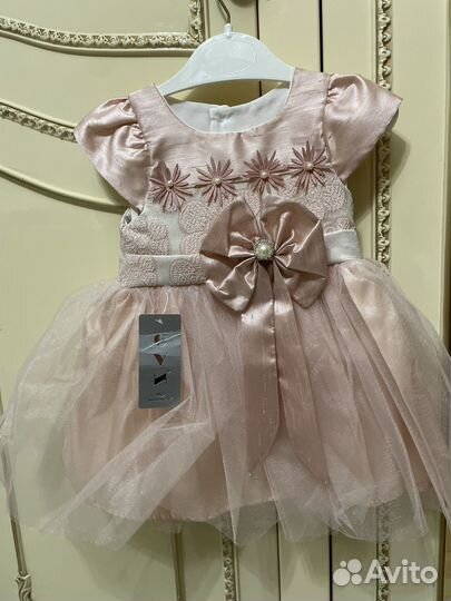 Платье для девочки 74 80,80 86