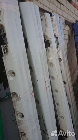 Накладки на пороги бмв е46 м тех