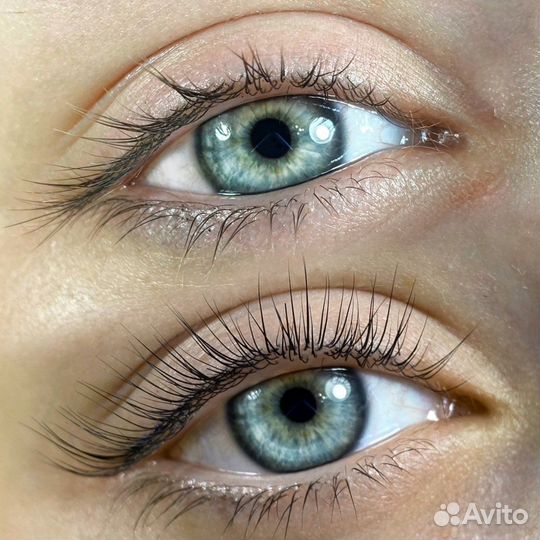 Ламинирование ресниц + окрашивание + ботокс