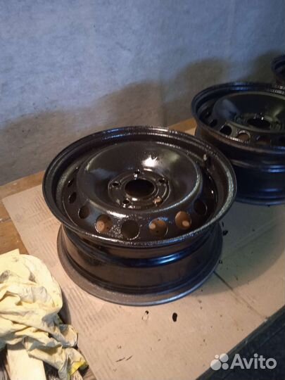 Диски r15. Стояли мазда 626