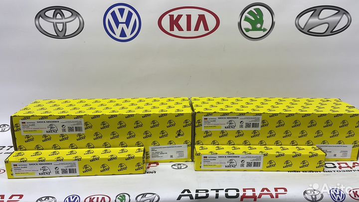 Амортизаторы (комплект ) Solaris/ Rio 2010-2017