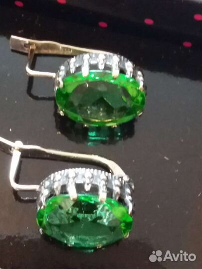 Винтажные украшения СССР серебро 875.925 проб