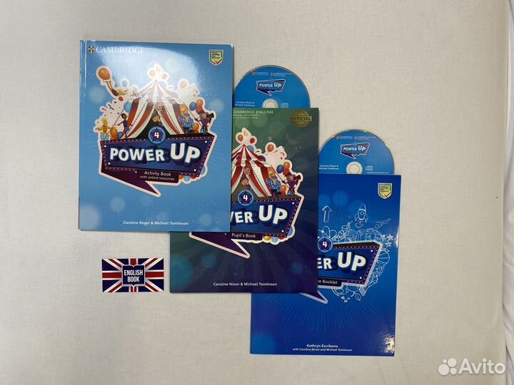 Power Up 4/комплект (AB,HB,PB,CD) новый