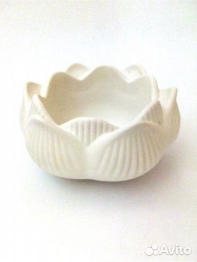 Кашпо гипс горшок подсвечник для свечей
