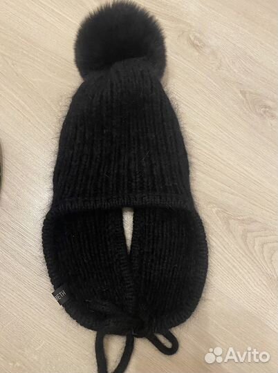 Шапка ушанка женская