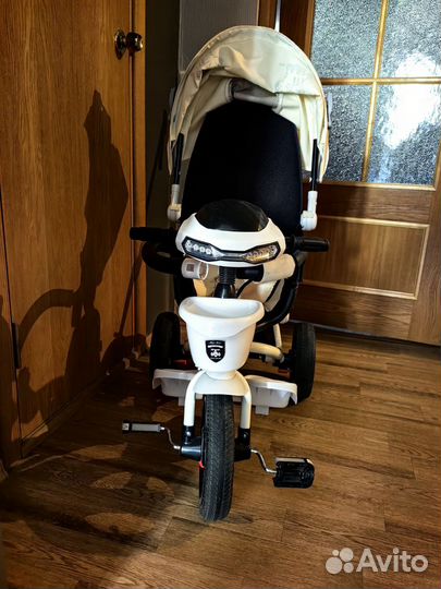 Велосипед коляска с ручкой