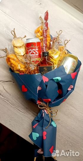 Съедобные букеты для мужчин