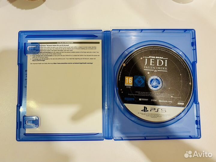 Star wars jedi fallen order ps5 диск