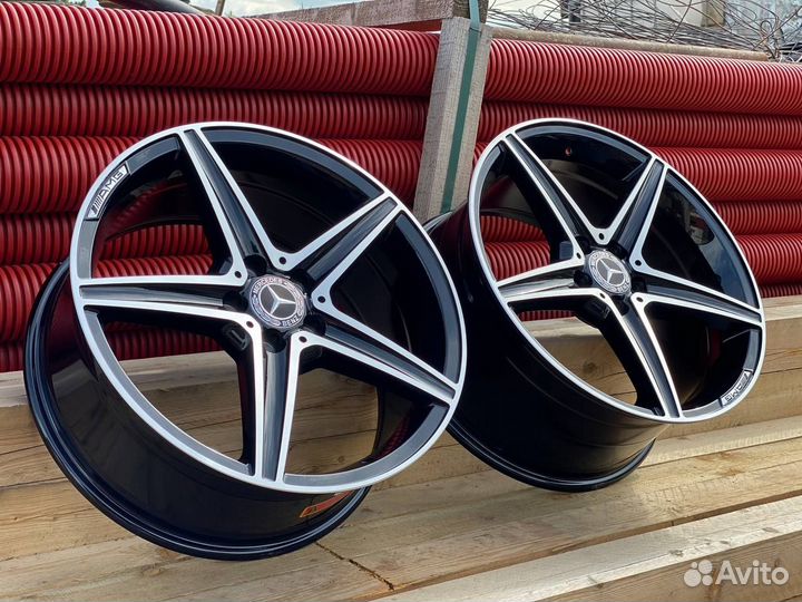 Диски одношир WM2663 R19 5*112 на Mercedes C E